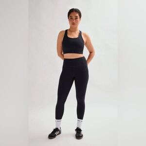 Girlfriend Collective Black Compression High-Rise Black Leggings Size Small NWOT